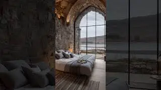 Scottish Highland Castle and Estate Renovation Surrounded by Heather Gardens and Mountain Views
