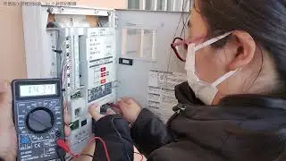 受信機予備電池試験⑨（小林心優 消防設備士 消防設備点検資格者）automatic fire alarm equipment～小林消防設備　福岡県豊前市　全類消防設備士　第二種電気工事士　経営学修士～