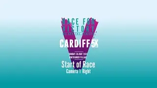 Cardiff 5K 2024 - Start of Race Camera 1 Right - Welsh Road Running Championships  - 5th May 2024
