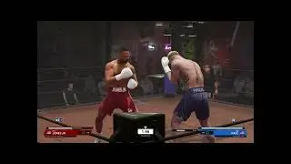 Beating up Jake Paul in Undisputed with Roy Jones Jr