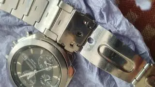 Seiko 7t62 0ee0 case 40mm chronograph