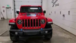 2022 Jeep Wrangler Rubicon 4xe  - CPO -  Firecracker Red -  Stock 0124A