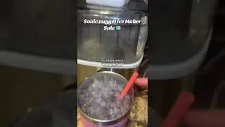 Sonic-Style Nugget Ice Maker | #nuggetice #nuggeticemaker #icemaker #sonicice