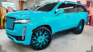 CJ_ON_32S REMIX HIS CUSTOM 2021 ESCALADE NEW 30 INCH FORGIATOS