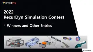RecurDyn models of 2022 RecurDyn Simulation Contest