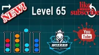Ball Sort Puzzle Level 65 Color Sorting Games Level 065