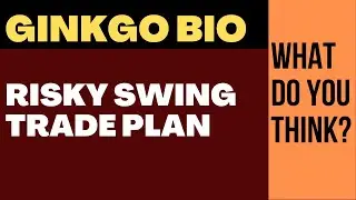 More information about DNA stock and a risky swing trade plan. What do you think?