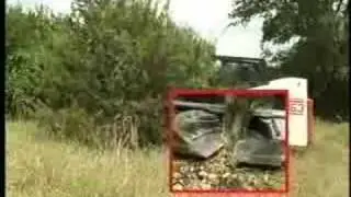 Tree Shears is action, Stump Grinder, Grapple Fork, Mower