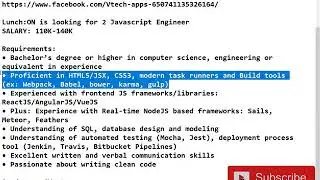 Javascript Jobs