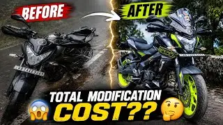 How much did I spent on NS200 Modification??🤔 || Total Cost? || 