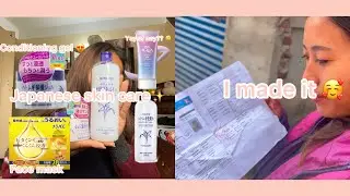 Japanese skin care review || plus finally got my driving license 🥰