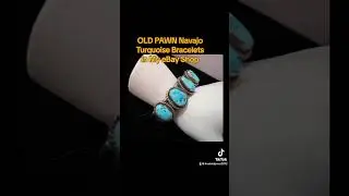 OLD PAWN Navajo Turquoise Bracelets in My eBay Shop