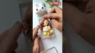 How to make a cute yellow doll #shortvideo #diy #jennahandcrafts