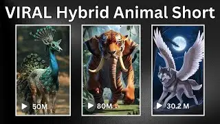 Create Viral Hybrid Animal Videos with AI | Free AI Shorts