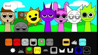incredibox sprunki sinner edition Animation Videos। Gray sus sprunki animation Wenda Pinki Mr. Sun