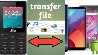 jio phone se file share kaise kare |file transfer | share file from jio phone to android or iphone