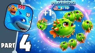 Fish Go.io 2 - Sea Islands Map Gameplay | Part 4 | YNZPlays