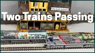 Passing Siding | Two Trains Simultaneous & Independant for Model Railroad Engineer - Electrical