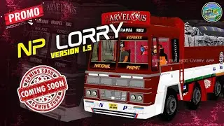 National Permit Lorry V1.5 | Bussid upcoming truck mod| NP V1.5 Mod promo 
