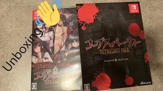 Corpse Party TETRALOGY PACK Switch Limited Edition Unboxing (Japan Version)