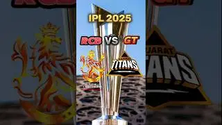 RCB Vs GT Ipl 2025 Comparison #ipl #shorts #rcbvsgt #ipl2025 #trending
