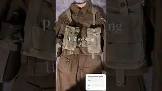 World War II British uniform #ww2 #history #war #militaryhistory #gaming #latewar #wwiireenactors ￼