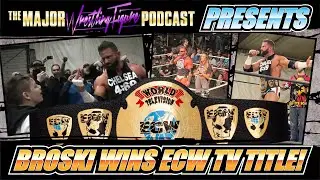 Broski Wins ECW TV Title