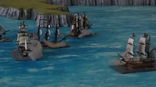 Warhammer Historical 'Trafalgar' Naval Rules Batrep