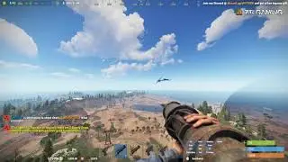 Rust Plane Crash - Shoot down Cargo Plane Event