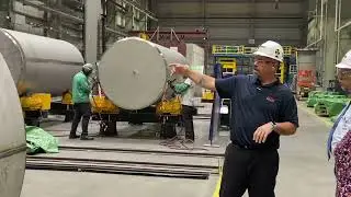 Senator Stanfield visits Holtec International