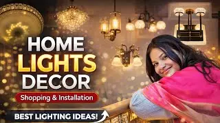 Home Lights Decor Ideas ✨ | Chandeliers, Wall Lights & Modern Lighting | House Decoration #lights