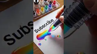 I Made Rainbow Ink |#shorts #experiment #viral #rainbowink