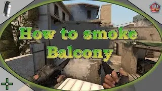 How to smoke Balcony - CS:GO mirage Smokes