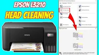 КАК ОЧИСТИТЬ ГОЛОВКУ ПРИНТЕРА | ОЧИСТКА ГОЛОВКИ EPSON L3210 | Устраните отсутствие цветов и улучш...