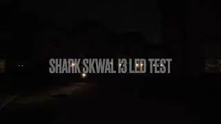 Shark Skwal i3 LED test   HD 1080p