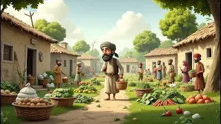 Punishment of Greed, Moral Village Story, Consequences of Theftلالچ کی سزا &ndash; آلو کے کھیت کی