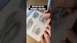 35/100 pencil eye drawing || #nazira #drawing #eyeart #drawing #sketch #eyes #tutorial #art