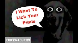 The Demon Dog Wants To LICK YOU!!! [FIRECRACKERS]