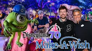 MrBeast и создатели YouTube исполняют желания в Диснейленде | Make-A-Wish
