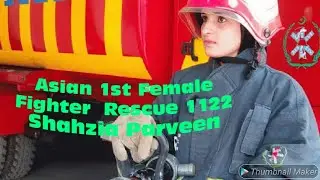 Asian 1st Female Fire Fighter Rescue 1122, #InbasMusic