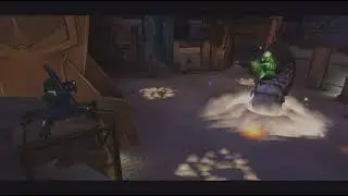 Coliseum Arena Worm Battle with Security Team (Star Trek Online)