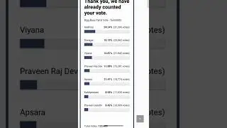 How to check unofficial votes in biggboss tamil in mobile #biggboss #biggbosstamil #bigboss #bb9