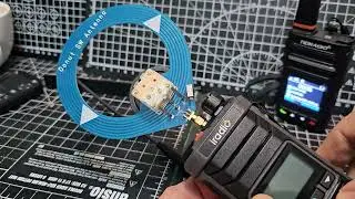 iRadio uv-88: Снимите батарею и установите кольцевую антенну.