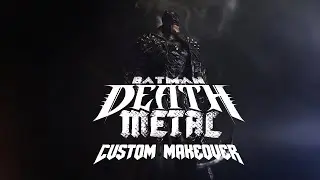 BATMAN DEATH METAL MAKEOVER | Mc Farlane figure | Hand painted | Custom Collectible.