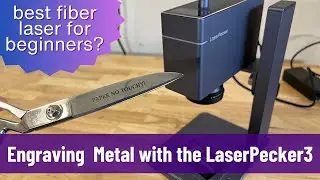 Best Pulse Laser for Beginners? Engraving Metal with the LaserPecker3!