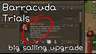 ОТКРЫТИЕ Wind Catcher Sailing Upgrade Osrs Barracuda Trials