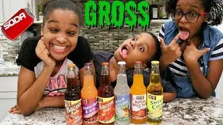 SODA CHALLENGE! w/ 6 Soda Flavors - Toy Game Challenge - Onyx Adventures
