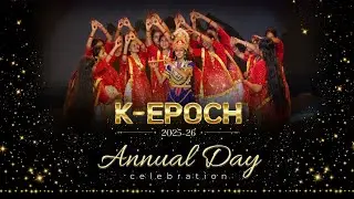 Ghar More Pardesiya | Graceful Dance by Std. 7 & 8 Girls | K-Epoch 2025–26 | Annual Function |