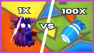 All Tier 5 Druid Vs 100 MOABS! - BTD6