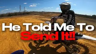 Learning To Jump A Step-Up - I Was So Scared!!! (YZ250F)